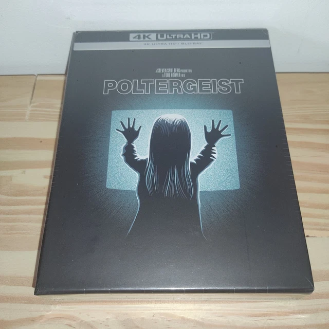 POLTERGEIST STEELBOOK FULLSLIP 4K [4K + Blu-ray] - VF INCLUSE - RARE - NEUF