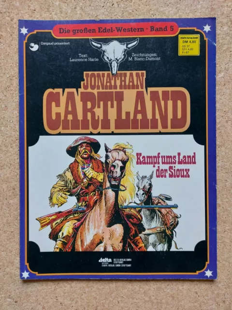 Ehapa Comic Album - Jonathan Cartland - Die großen Edel Western - Band 5 / Z2