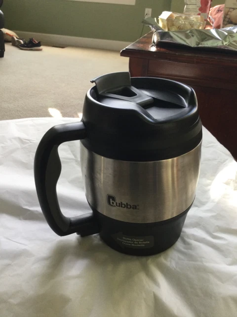 Big Bubba Classic Insulated Mug 52 Oz Polyurethane Travel Coffee Black Keg Shape 2