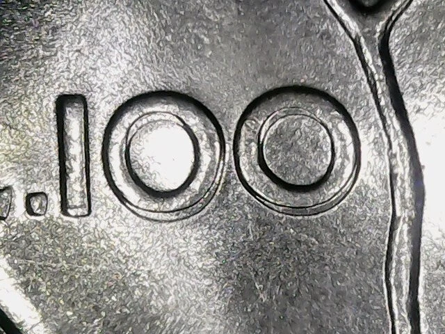 100 Lire 1979 Con Sdoppiamento Del Valore Al Rovescio [Y135]