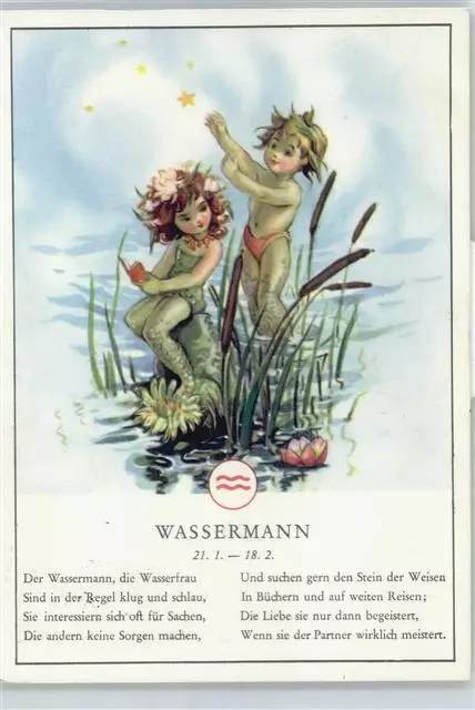 50678873 - Wassermann Sternzeichen