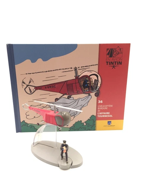 Tintin - En voiture ! -  l’hélicoptère dans l’Affaire T (Neu und