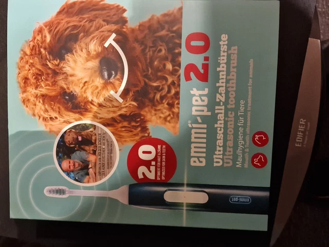 emmi-pet 2.0 Ultraschall-Zahnbürste für Tiere