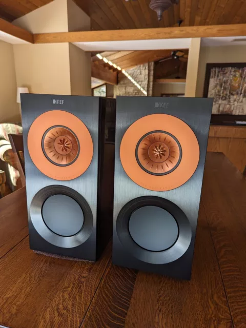 KEF Reference 1 Foundry Edition Pair w/ OEM Stands Double Boxed Near Mint Cond.