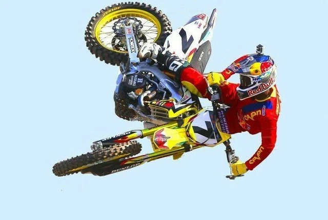 525426 JAMES STEWART Honda Yamaha SX/MX Motocross 24x18 WALL PRINT POSTER