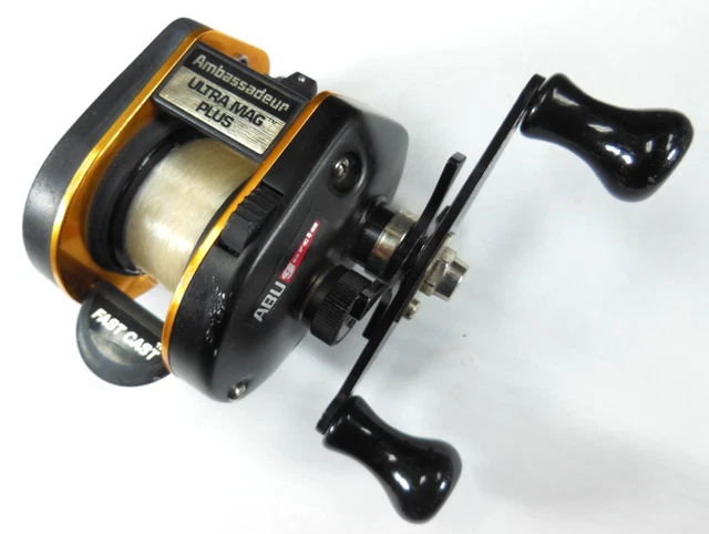 ABU GARCIA AMBASSADEUR Ultramag XL Plus Fishing Reel 1984
