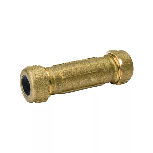 B&K 160-307NL 1-1/2” x 1-1/2” CTS/IPS Bronze Compression Coupling