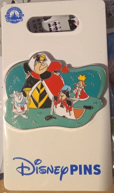 DISNEY ALICE IN Wonderland Queen Of Hearts New Pin £10.00 - PicClick UK