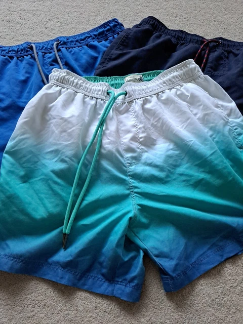 Mens Boys Next Swim Short Bundle 14 Years Small x 3 Pairs