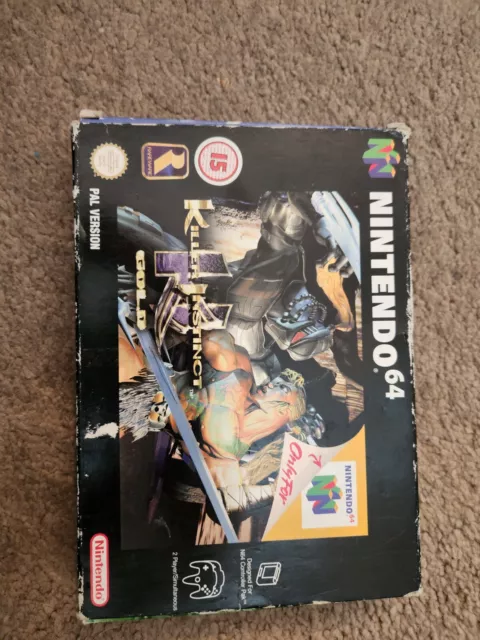 Killer Instinct Gold N64 Nintendo PAL