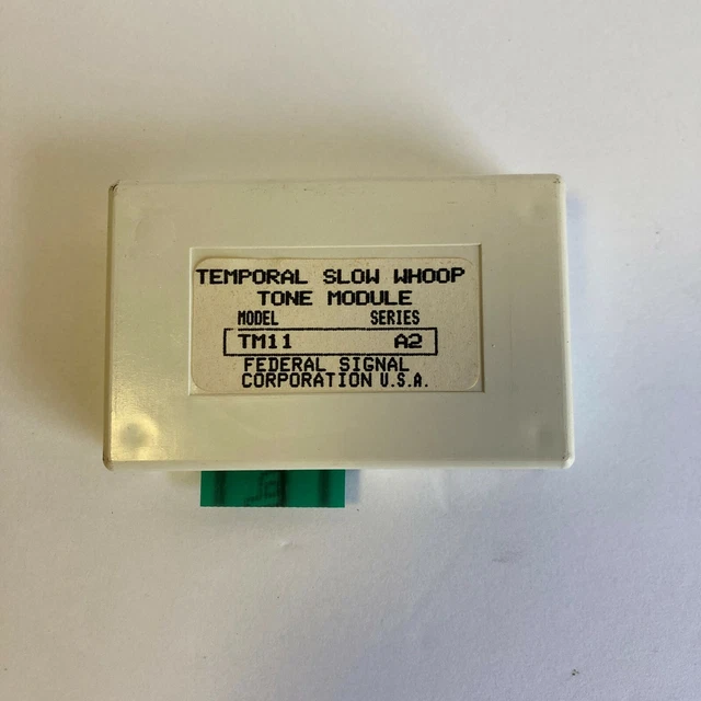 Vintage Federal Signal Temporal Slow Whoop Tone Module TM11