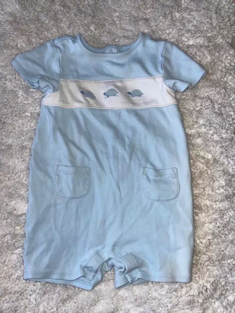 Janie & Jack Boys Sz. 12-18 Mo. Soft Turtle Design Outfit. Cute, * Nt. Desc**