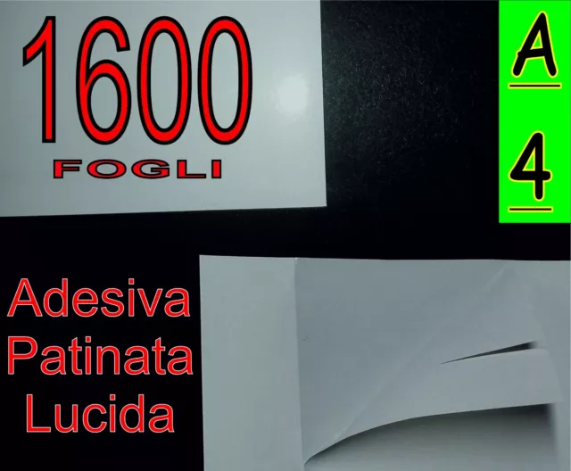 PEALOVCOM 30 FOGLI di A4 Adesivi Trasparenti per Stampante Carta Adesiva  EUR 27,28 - PicClick IT