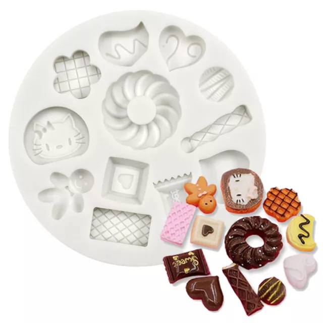 Stampo caramelle silicone cartone animato stampo biscotti torte dessert strumenti di decorazione