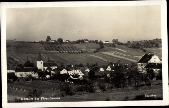 Ak Gamlitz Steiermark, Blick auf den Ort - 3195941