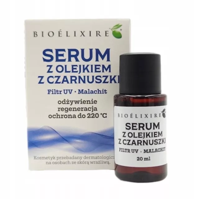 5903829094258 Serum z olejkiem z czarnuszki 20ml BIOELIXIRE