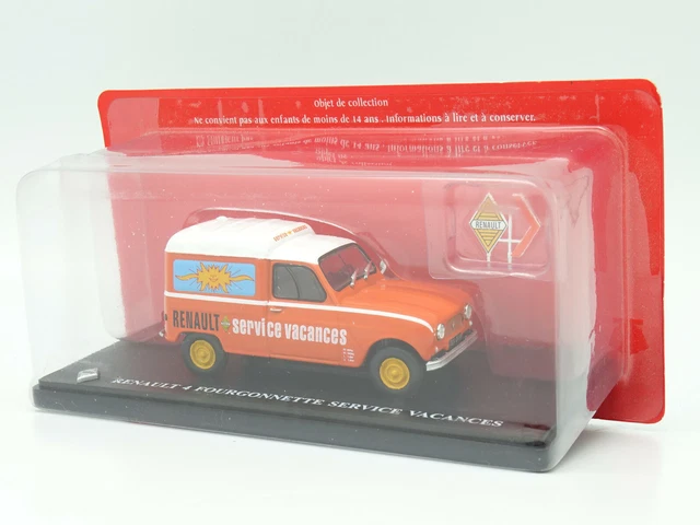 RENAULT 4 MARCHAND de Glaces 1968 1/43 Universal Hobbies Neuf Boite