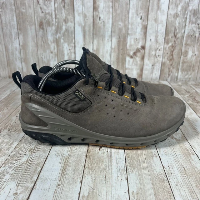 ECCO BIOM VENTURE Gritty GTX Trainers UK8.5 EU42 YAK Leather Trail Running Shoes 45.00 PicClick UK