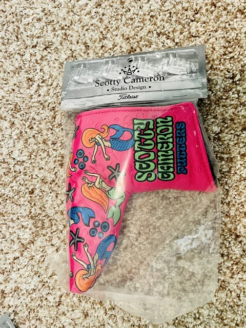 NIB NEW! Scotty Cameron 2023 Hawaiian Open Hanna-Lulu Pink Mermaids Headcover