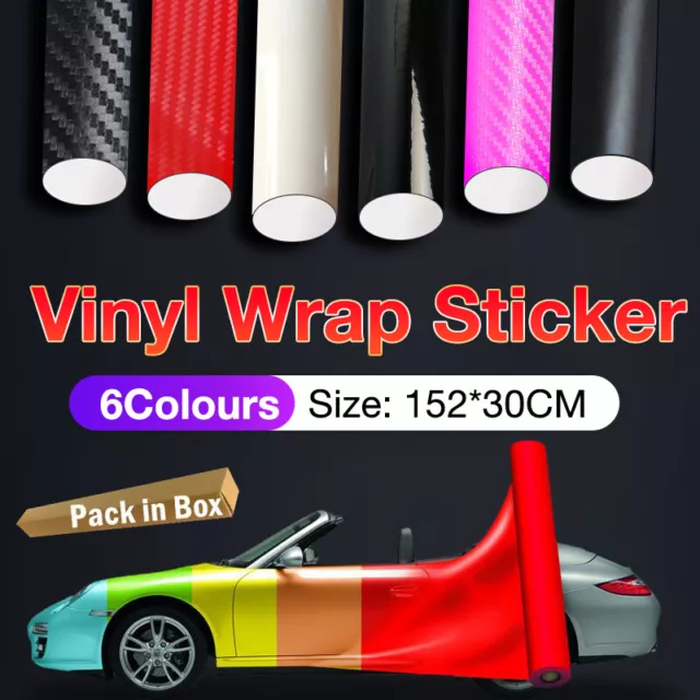 Car vinyl wrap carbon fiber matt satin glossy multi color car tint car sticker