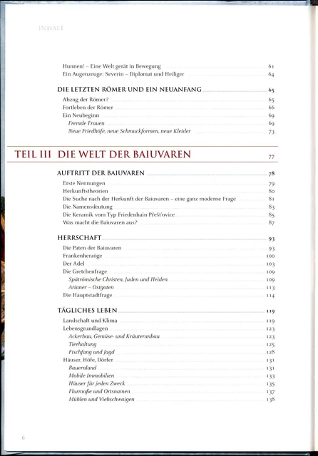 Die Baiuvaren Archäologie und Geschichte Haas-Gebhard, Brigitte: 4
