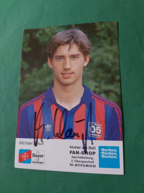 Carte Autographe Michael Tarnat – MSV Duisburg 1993-94, Originale Signée