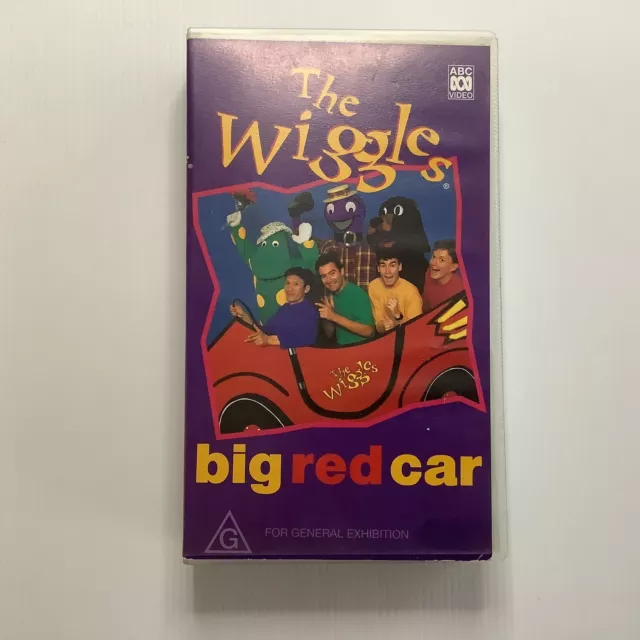 THE WIGGLES BIG Red Car Vhs Abc Video 1995 Village Roadshow 17128 $6.99 ...