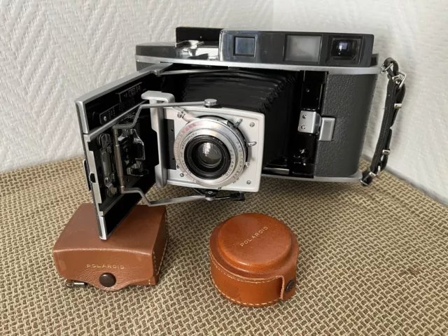 POLAROID  110B with 4x5 Linhof back, Shneider G Claron 9/150mm