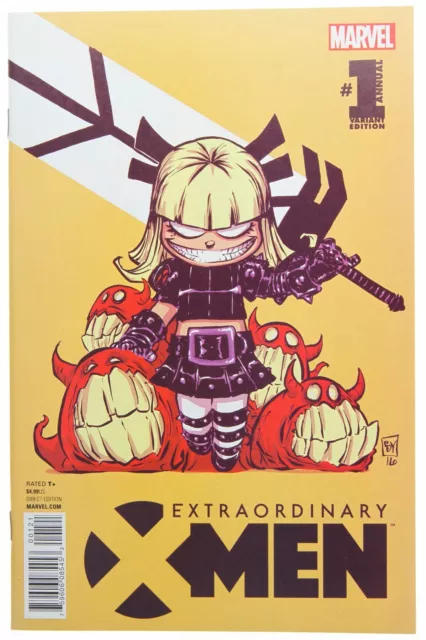 Extraordinary X-Men Annual 1 Variant Near Mint Skottie Young Magik Marvel 2016