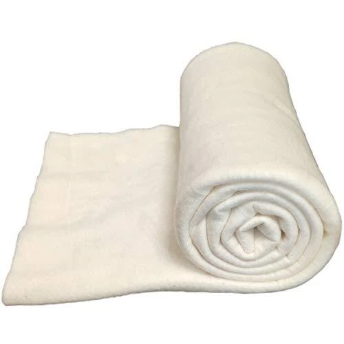 Batido de algodón natural para edredones: 47 pulgadas x 59 pulgadas peso ligero puro