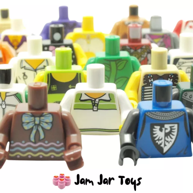 LEGO Minifigure Torso Body BRAND NEW Large Selection 250 Types Choose Mix SAVE