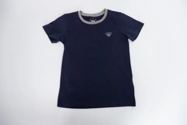 Armani JUNIOR  navy blue t shirt top age 8 Years Short Sleeve