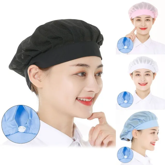 Work Wear Work Hat Hair Nets Cooking Hygienic Cap Chef Hat  Canteen Catering