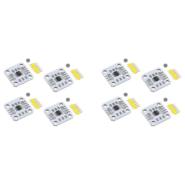 8Pcs AS5600 Magnetic Encoder Magnetic Induction Angle Measurement Sensor ModF8Q5