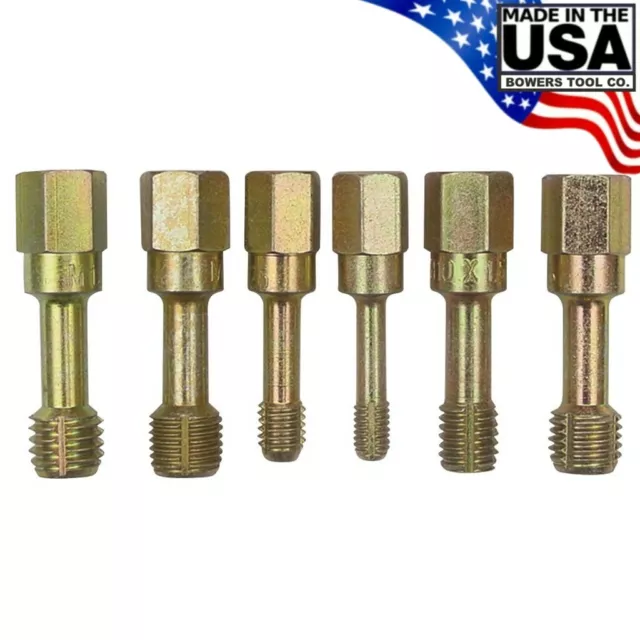 Lang Metric Rethreading Tap Set Thread Restore 6pc 6-12mm Made in USA