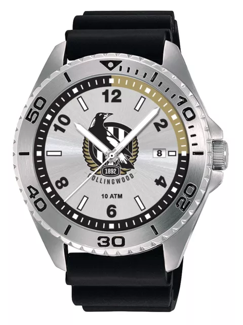 Official AFL Collingwood Magpies Try Series Watch - Complete with Gift Box