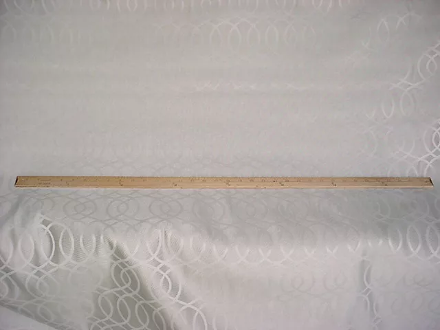 31-3/8Y Kravet Lee Jofa Silverbirch Trellis Scroll Damask Upholstery Fabric 2