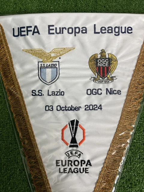 Maillot De Football Gagliardetto Pennant Zenit Lazio, Porté Lors D'un Match UEFA ?