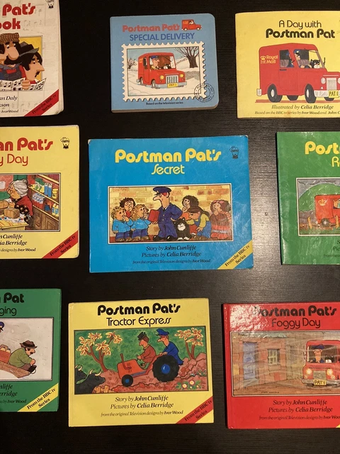 11 VINTAGE POSTMAN Pat Books Collectable (1980s) £11.50 - PicClick UK
