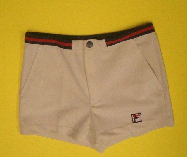 short pantaloncino corto tennis junior bambino vintage anni '70 fila short pantaloncino corto tennis junior bambino vintage anni '70 fila