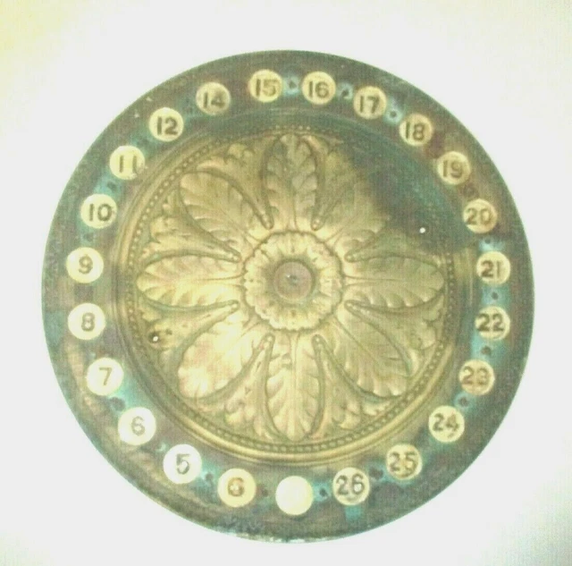 Antique 26 Floor Architectural Hardware Salvage Building Elevator Indicator