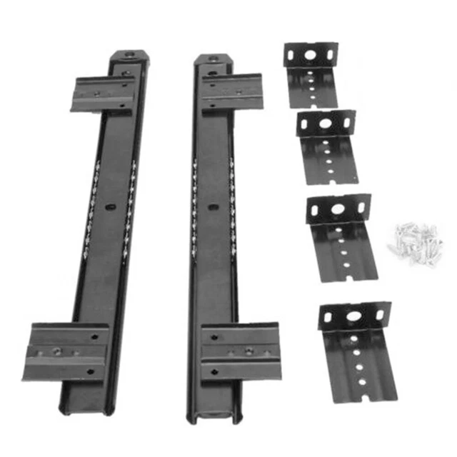 Supporto industriale scaffale corridori tastiera business diapositive di sollevamento acciaio