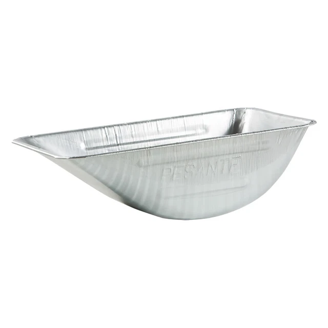 Carriola Brixo Standard Con Vasca Zincata 80 Litri - Ruota Pneumatica, Telaio In Acciaio, Per Giardinaggio E Lavori