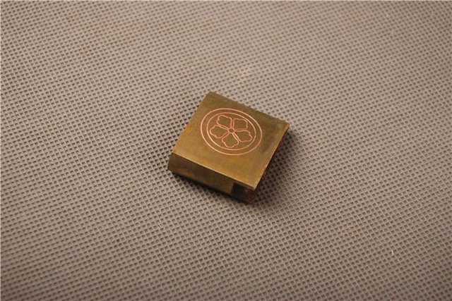 thumbnail interactive-video image 1 of Brass Habaki Collar For Japanese Samurai Sword Katana Blade 1 of 6