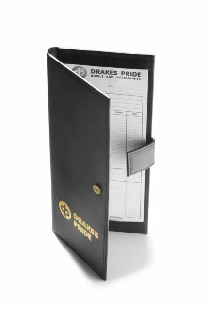 Drakes Pride Leather Rigid Scorecard Holder##B6395