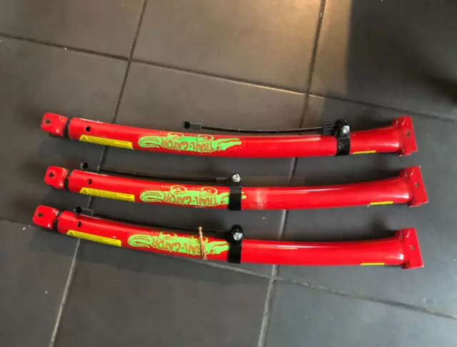 3 x Trail Gator Spare Tow Bars - Bar Only - Spare Part Red