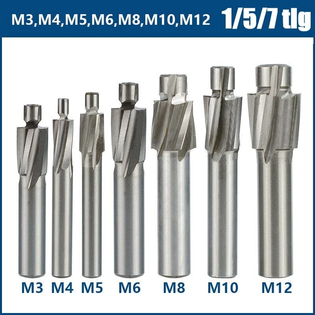 Präzisions-Flachsenker HSS DIN 373 – Für M3 Bis Produktbild-Vorschau 8