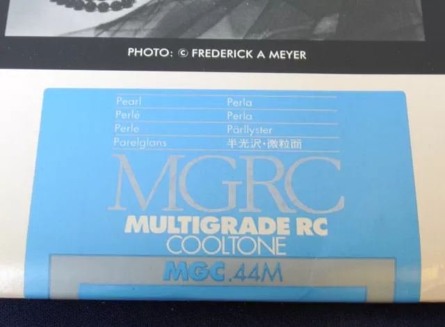 Ilford Multigrade RC Cooltone 8x10 B/W Photo Paper Pearl MGRC MGC.44M 25 pk 2