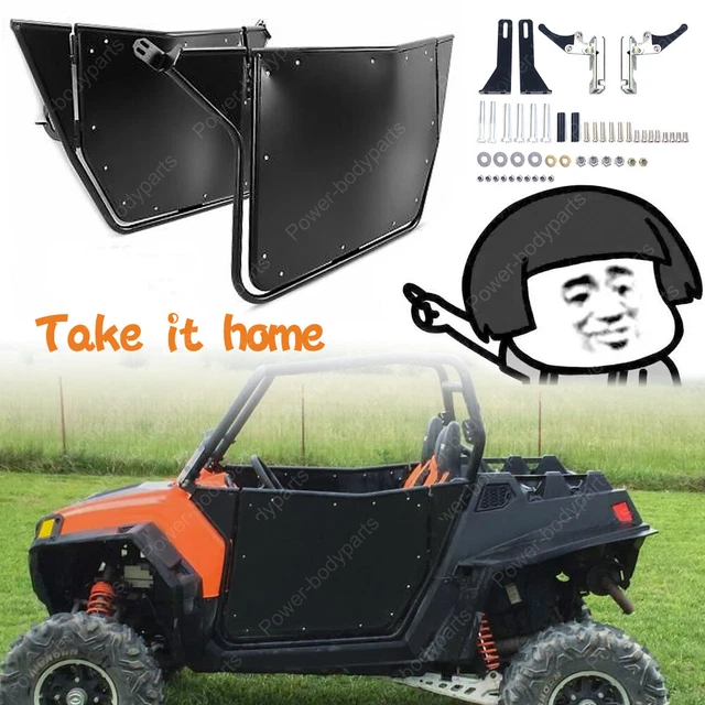 Fits 2008-2014 Polaris RZR 800 S 900 Full Size Aluminum Iron Doors 12-22 RZR 570 Fits 2008-2014 Polaris RZR 800 S 900 Full Size Aluminum Iron Doors 12-22 RZR 570