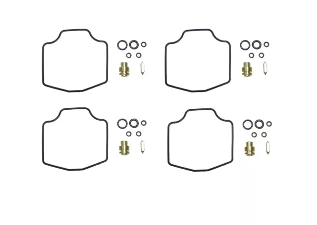 4x Carb Carburettor Repair Kit For Kawasaki Z 550 F (ZR550A) 1983